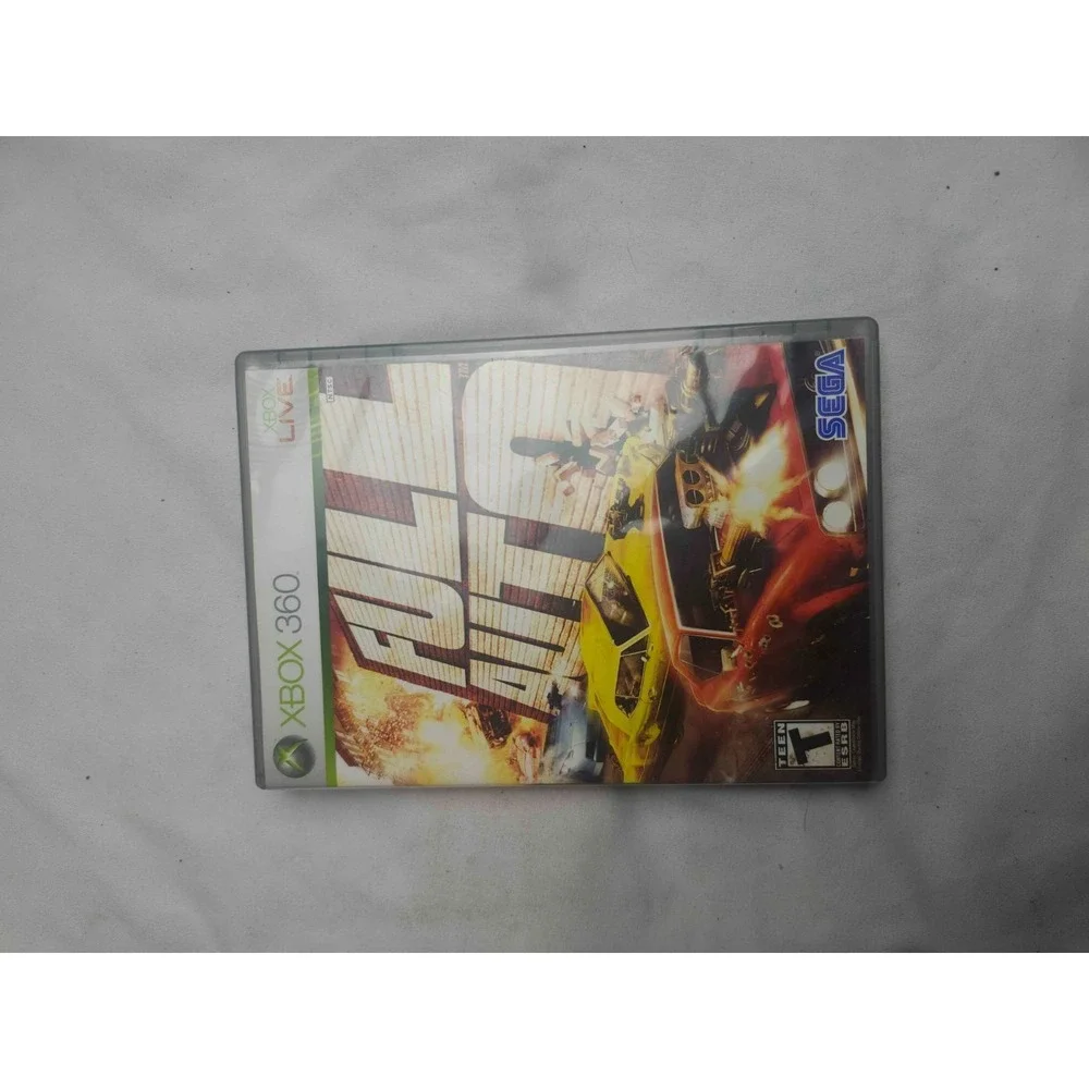 Full Auto Microsoft Xbox 360 2006 Sega Car Combat Game CIB Case Manual